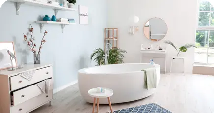 neu saniertes Badezimmer